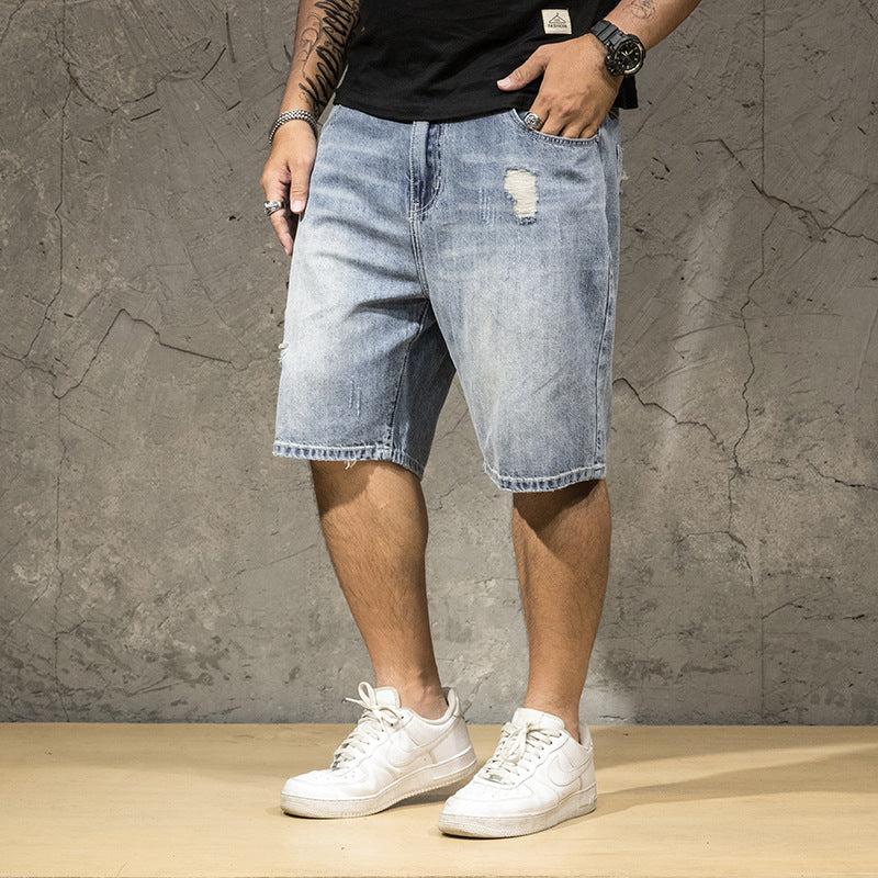 Men's Stretch Denim Shorts