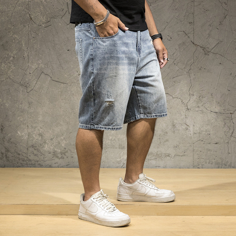 Men's Stretch Denim Shorts