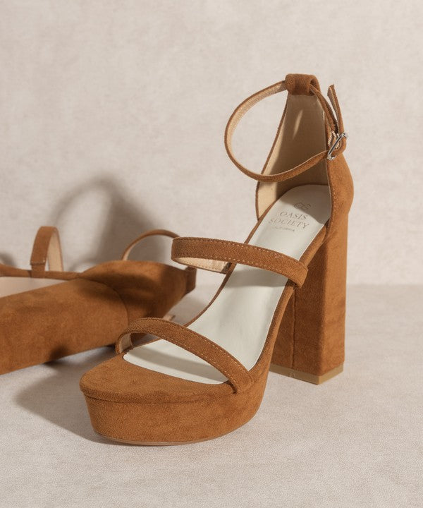 Raelynn - Suede Platform Heels