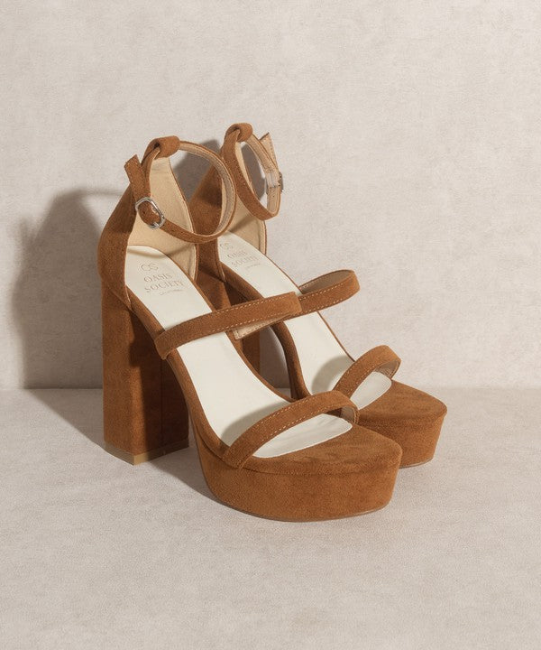 Raelynn - Suede Platform Heels