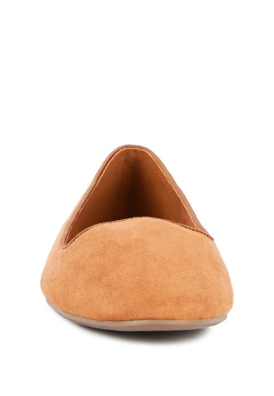 Microfiber Casual Ballerinas