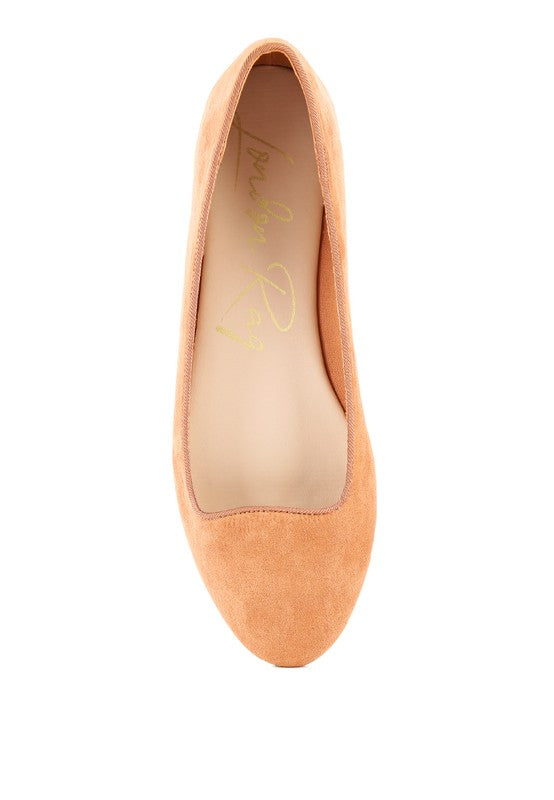 Microfiber Casual Ballerinas