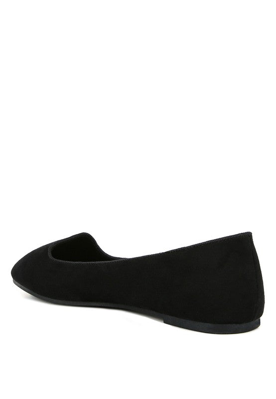 Microfiber Casual Ballerinas