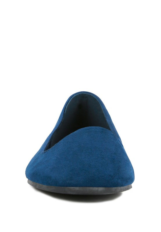 Microfiber Casual Ballerinas