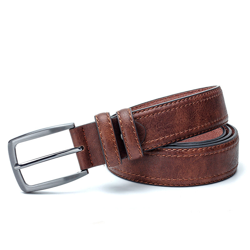 Vintage Luxury Split Leather Belt