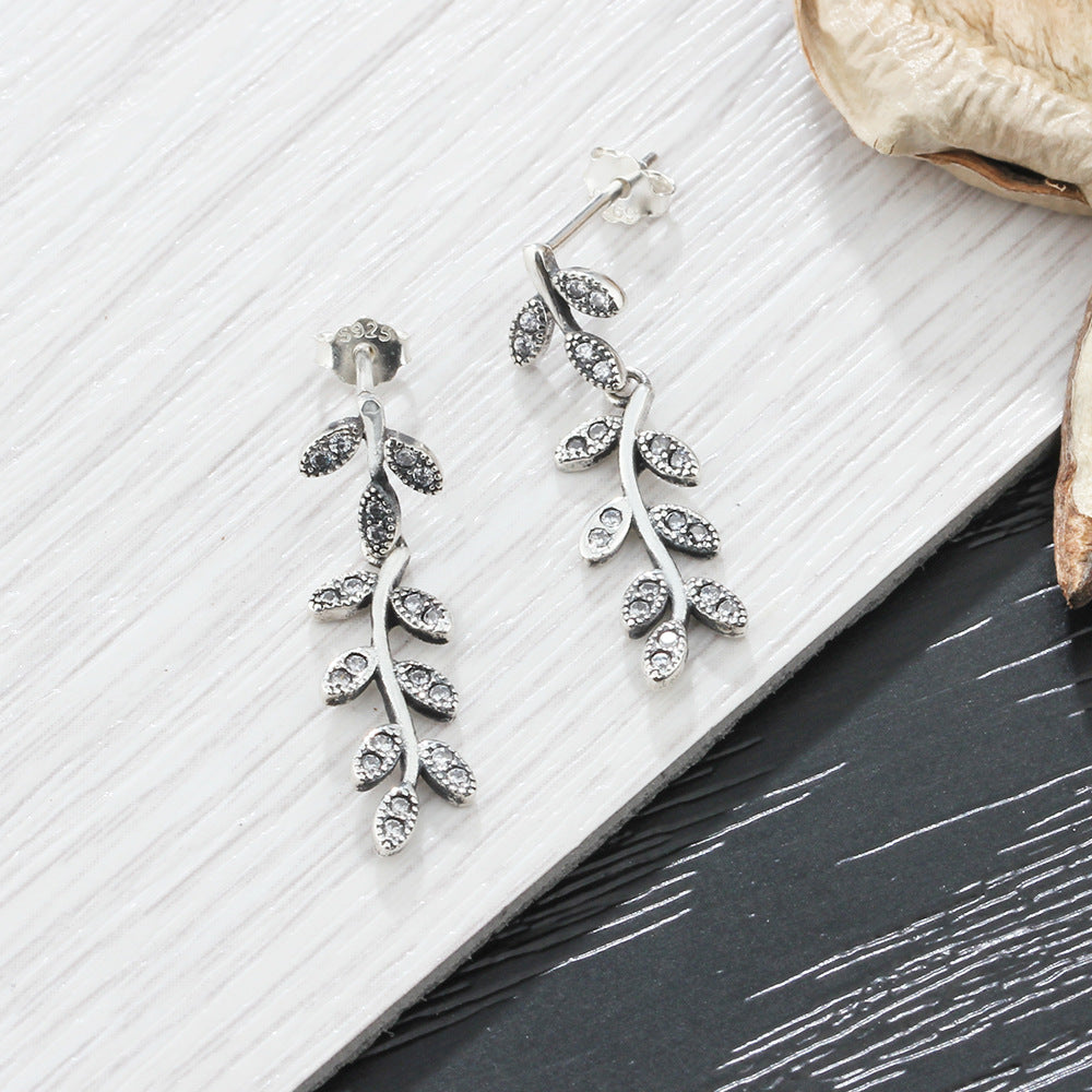 Retro Leaves Earrings