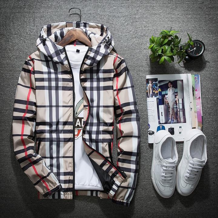 Hooded Printed Jacket