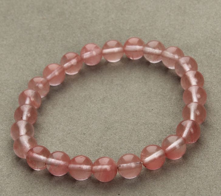 Aventurine Sandstone Round Bead Bracelets