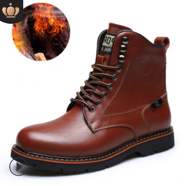 Men's Leather Martin Boots