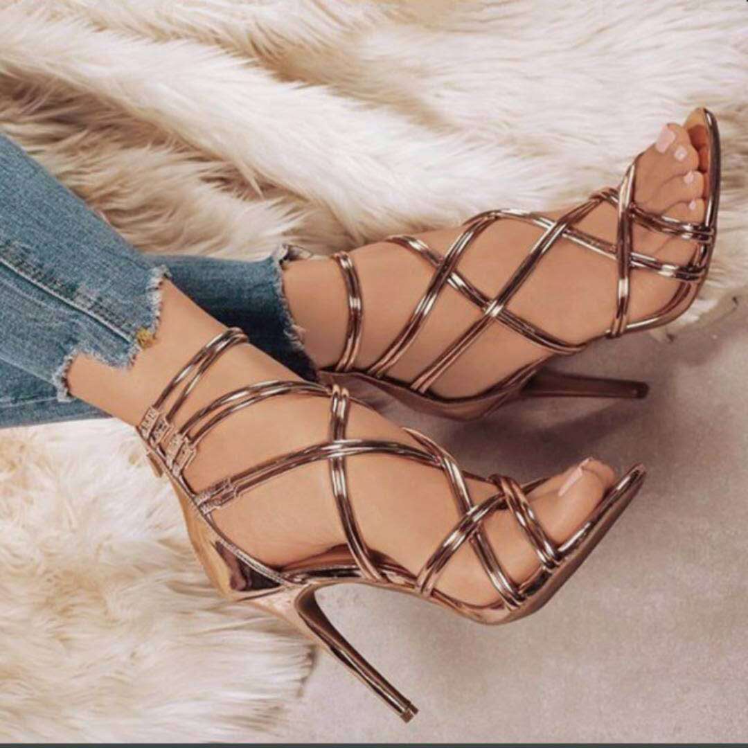 Summer Strappy High Heels