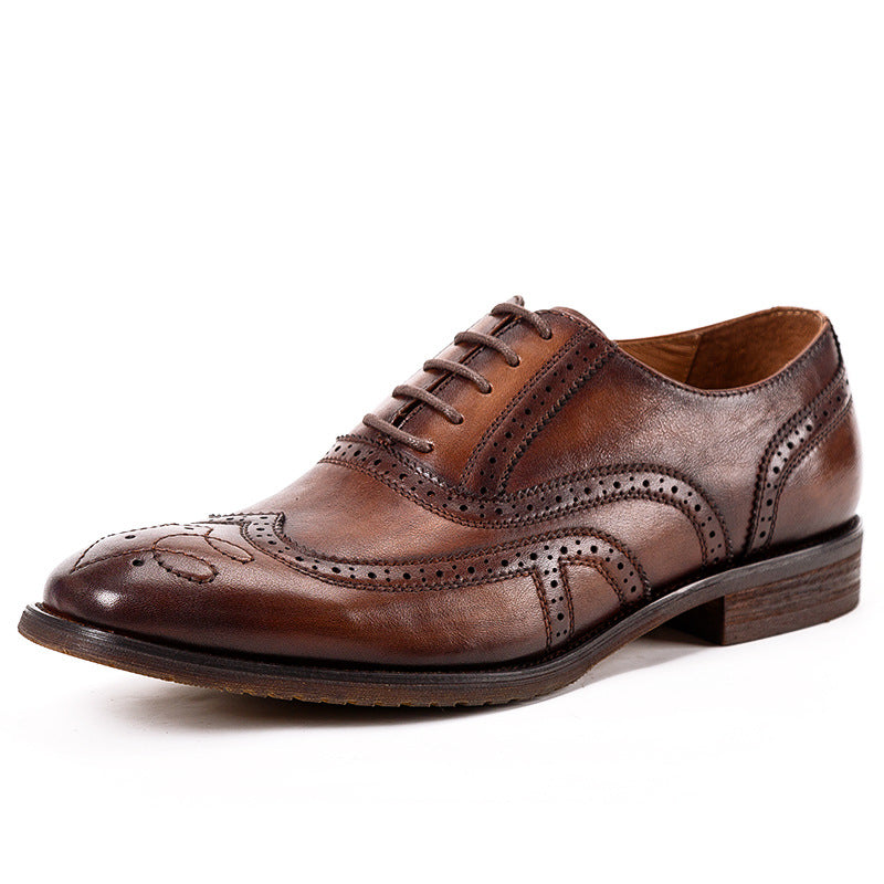 Bullock Carved Oxford Shoes