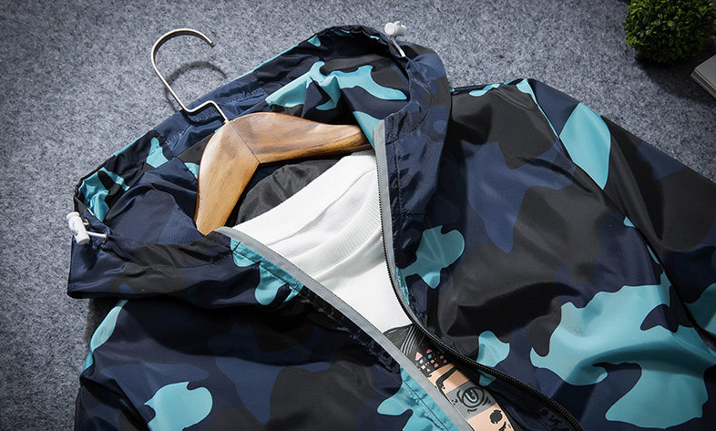 Hooded Printed Jacket