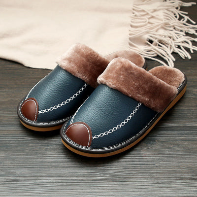 Cozy Leather Slippers