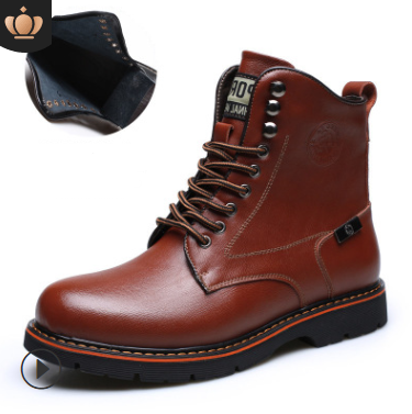 Men's Leather Martin Boots