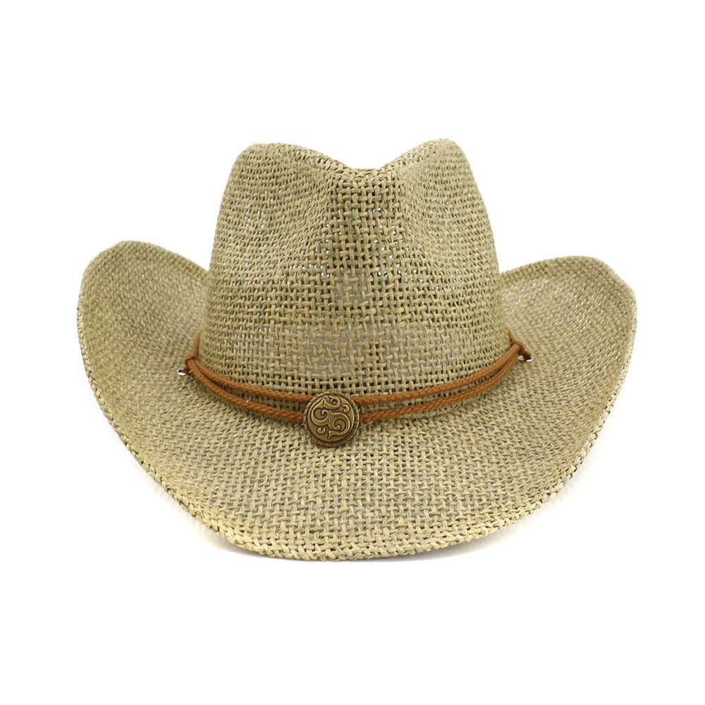 Cowboy Straw Beach Hat