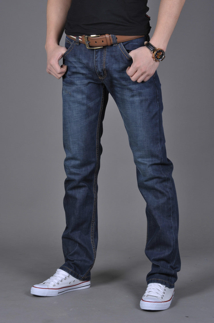 New Straight Slim Men's Jeans