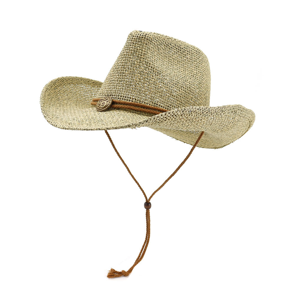 Cowboy Straw Beach Hat