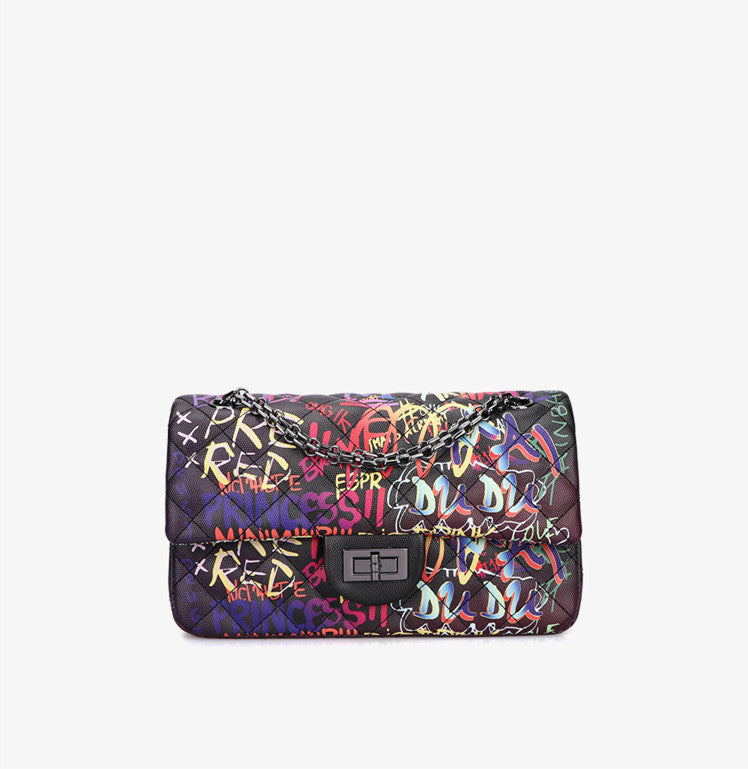 Graffiti Chain Bag