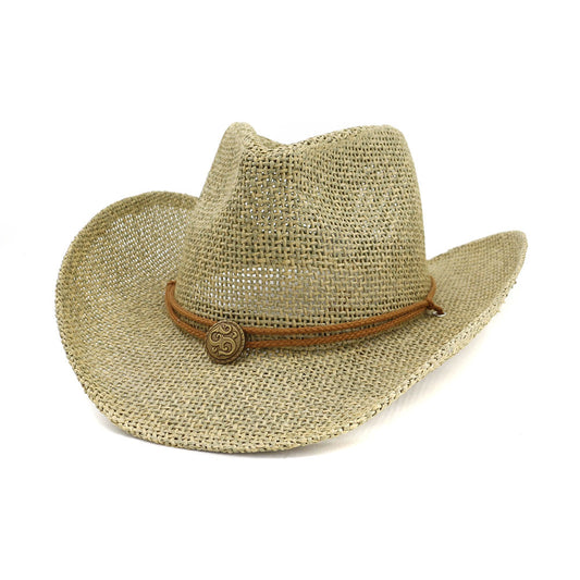 Cowboy Straw Beach Hat