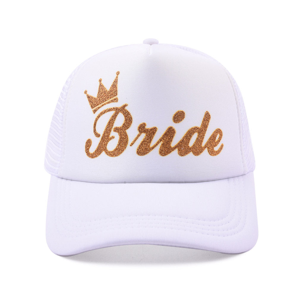 Wedding BRIDE TEAM Net Hat