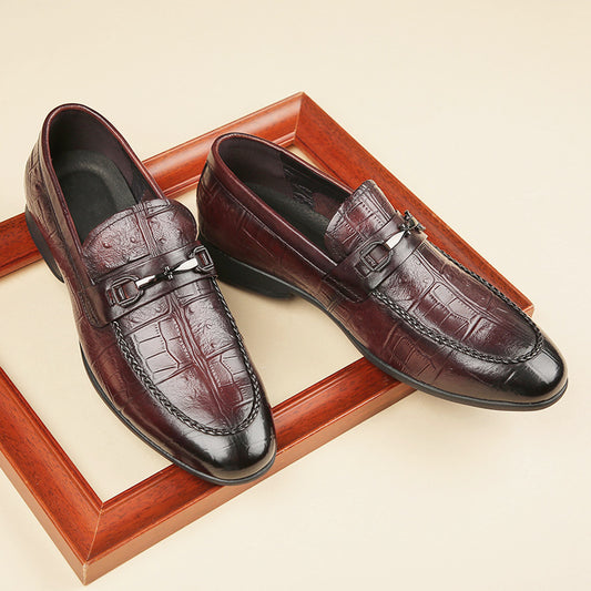 Cowhide Leather Loafers