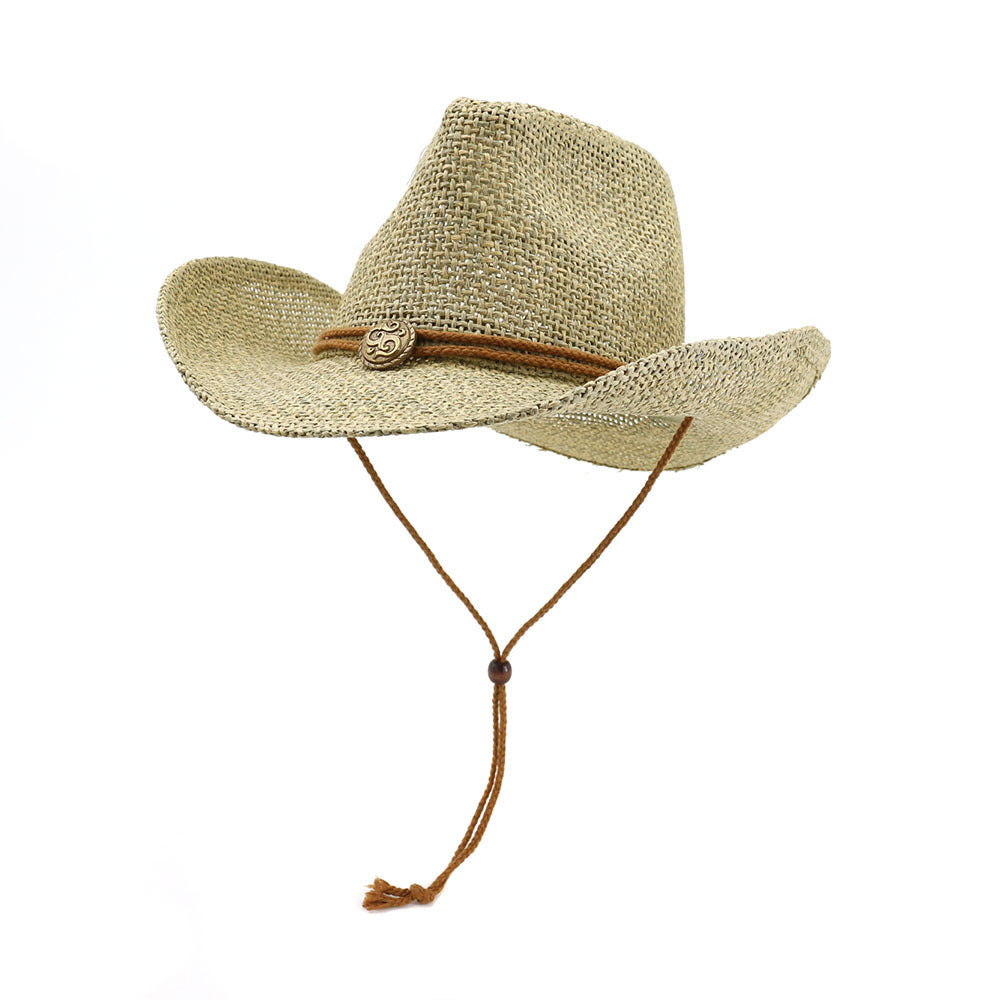 Cowboy Straw Beach Hat