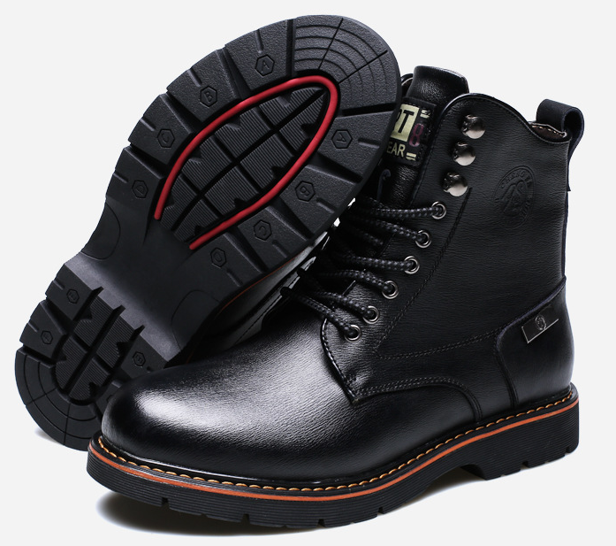 Men's Leather Martin Boots