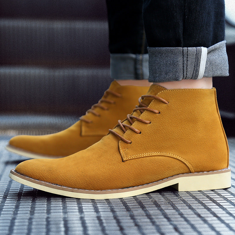 Men's Suede Martin Boots