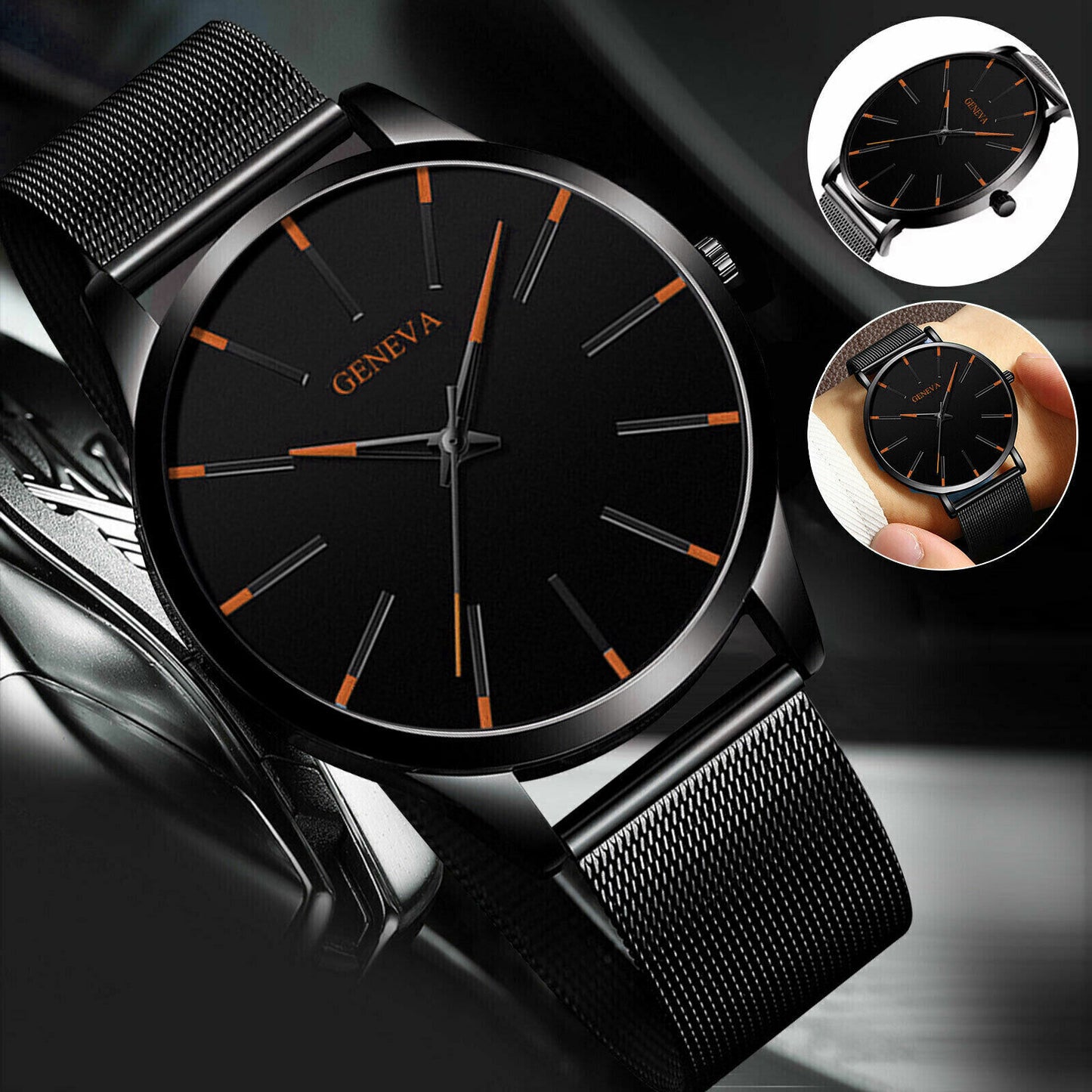 Luxury Men's Ultra Thin Watch