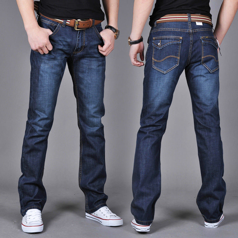 New Straight Slim Men's Jeans