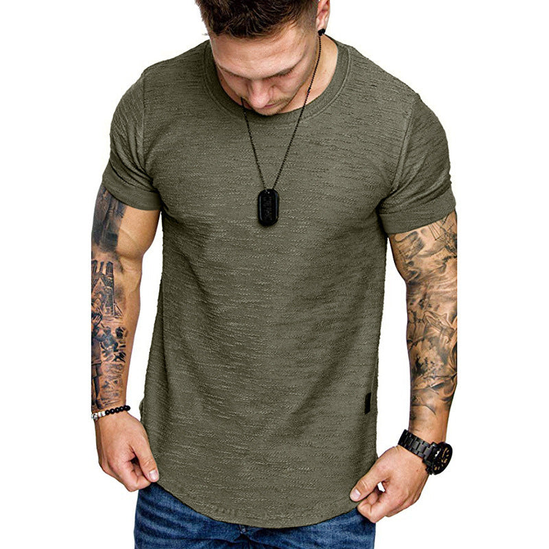 Bamboo Cotton Round Neck T-shirt