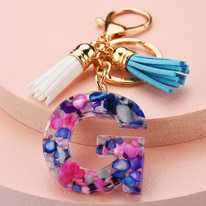 Letter Keychain