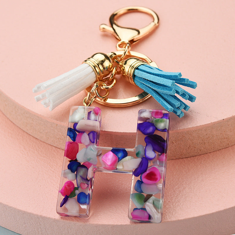 Letter Keychain