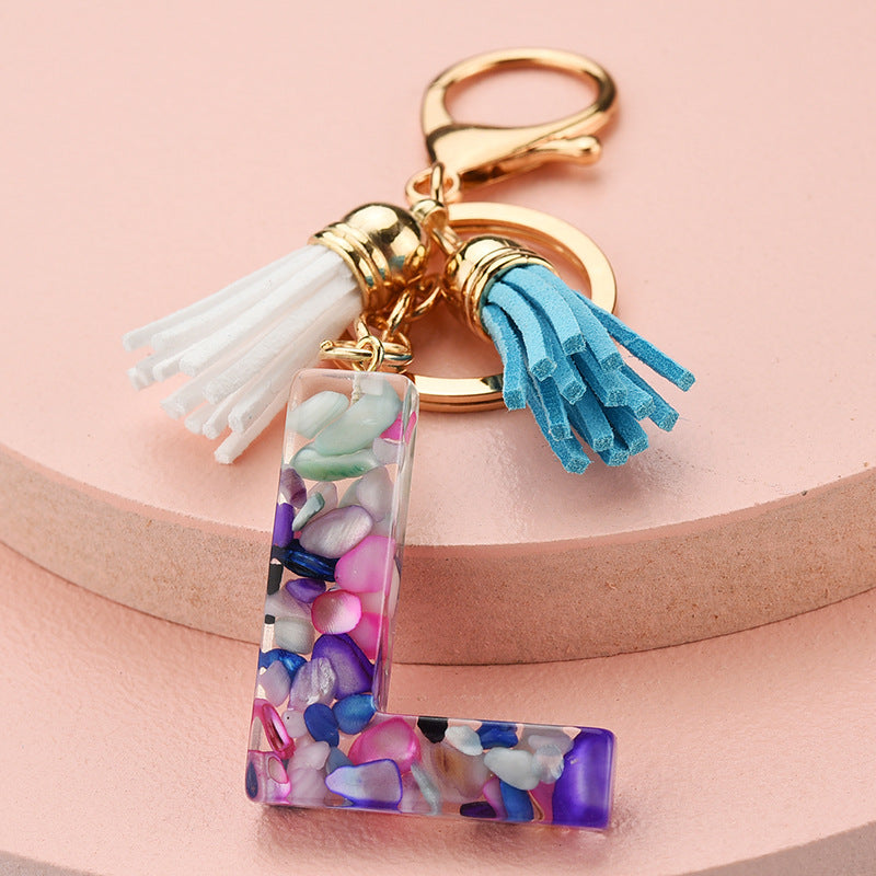 Letter Keychain