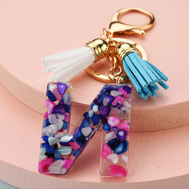 Letter Keychain