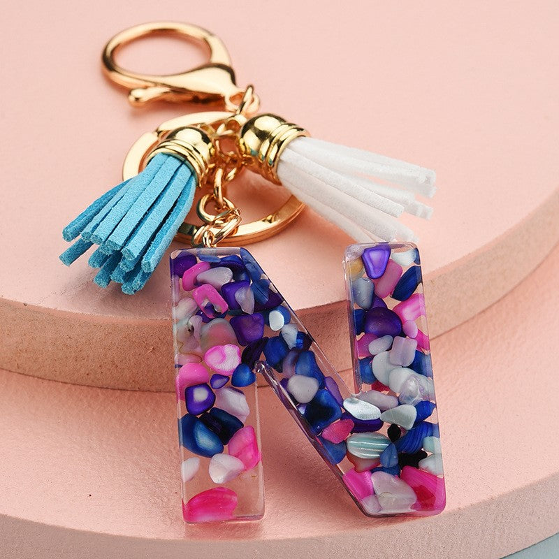 Letter Keychain