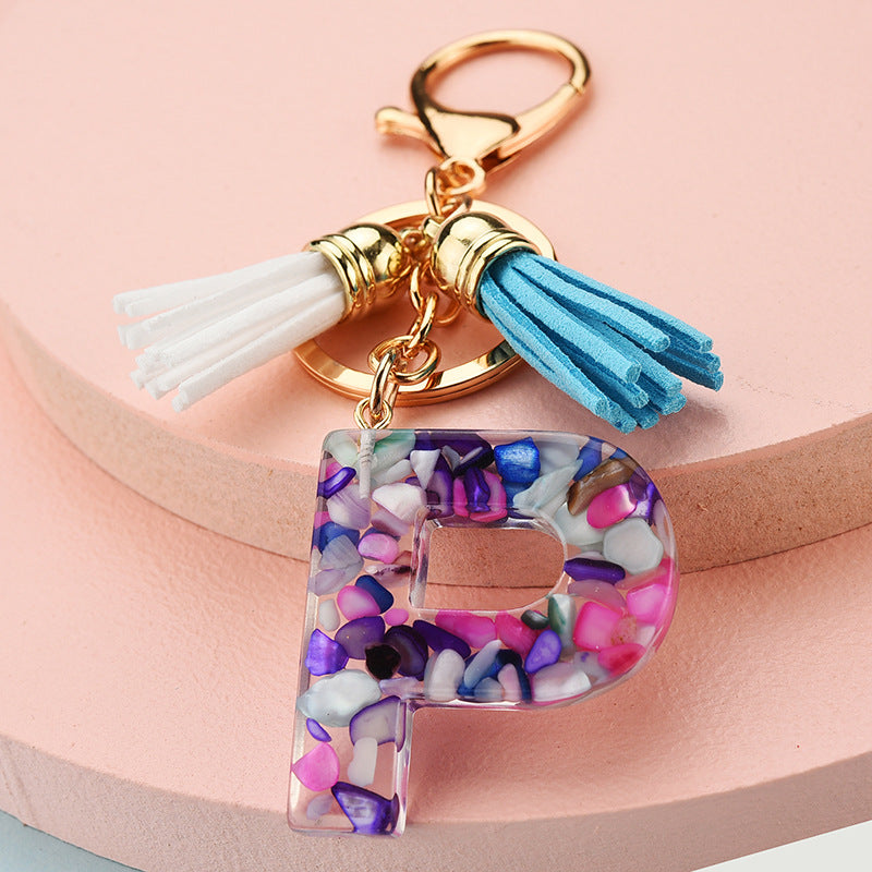 Letter Keychain