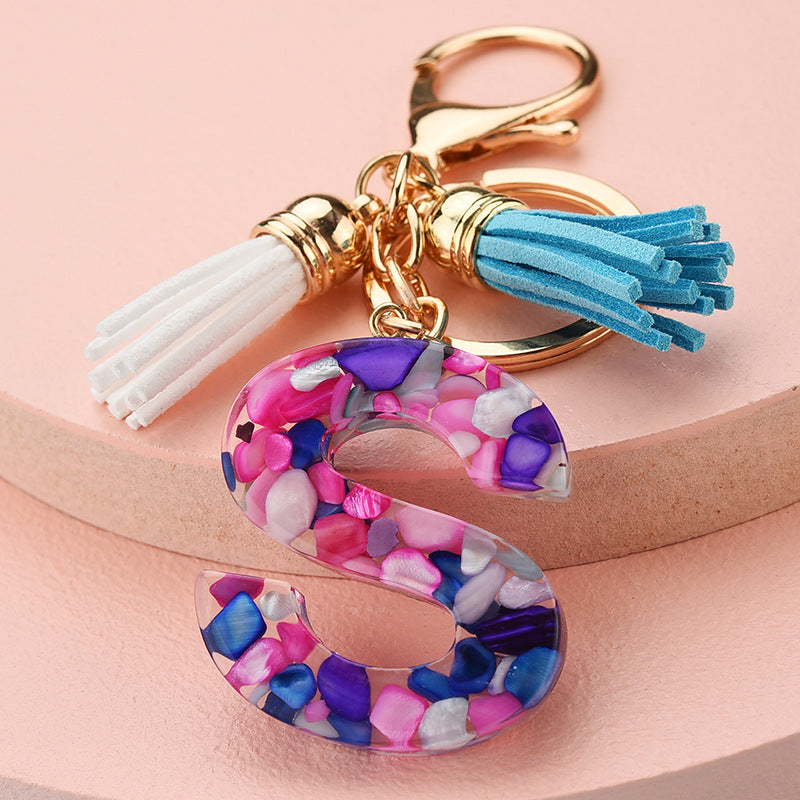 Letter Keychain