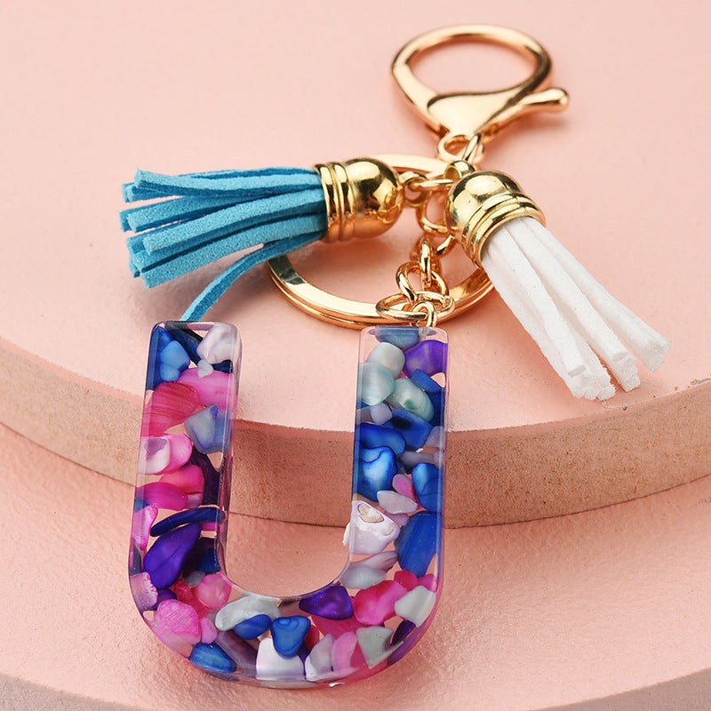 Letter Keychain