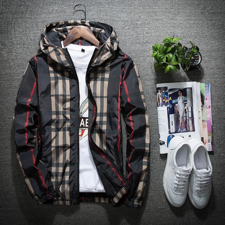 Hooded Printed Jacket