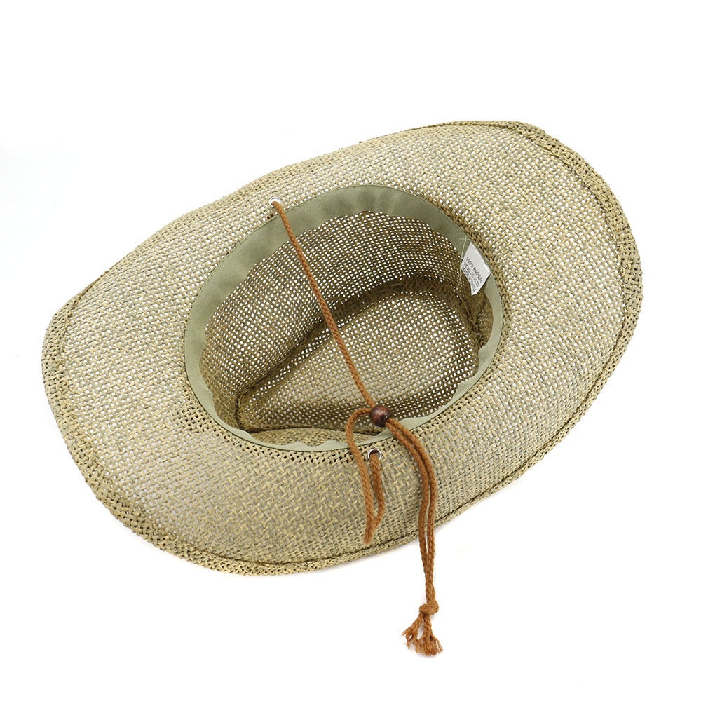 Cowboy Straw Beach Hat