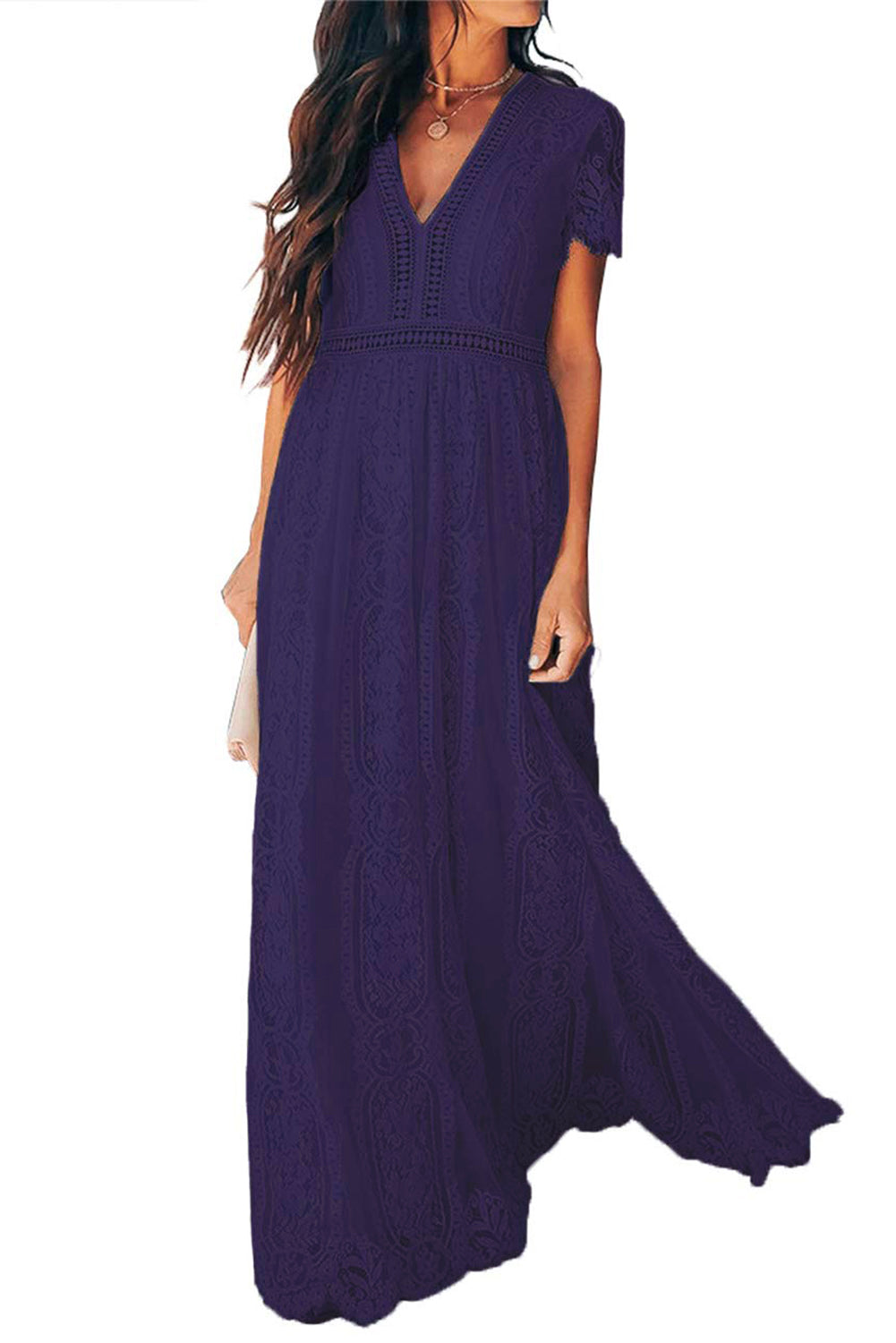 Fill Your Heart Lace Maxi Dress