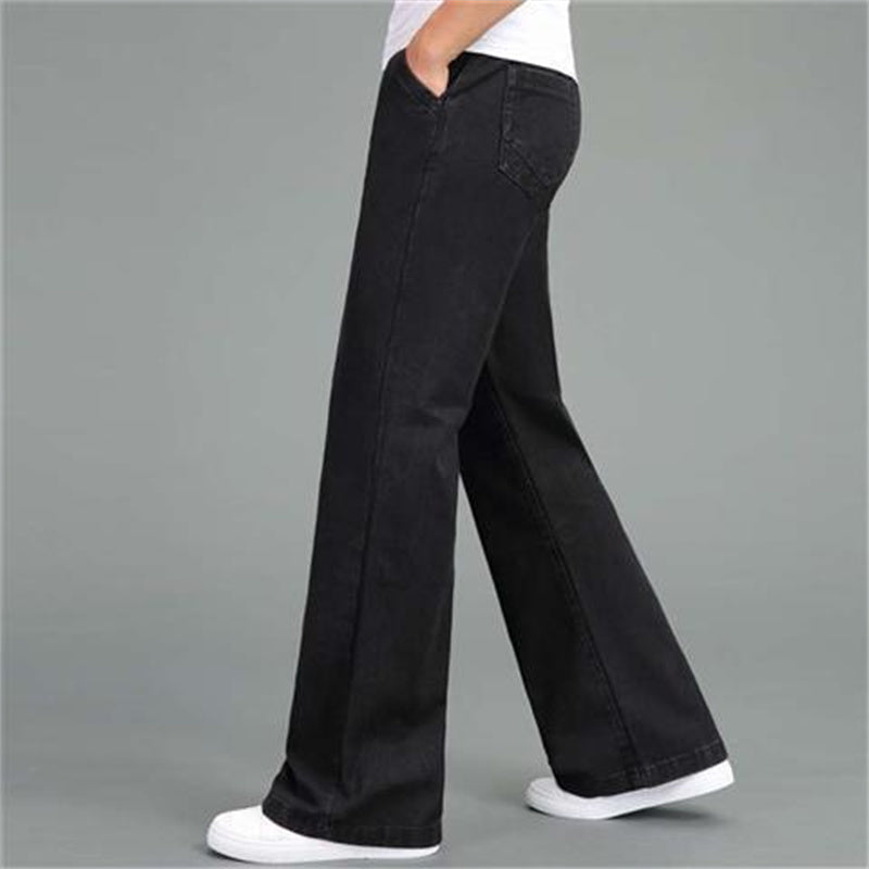 Men's Loose Straight-Wide-leg Flared Jeans