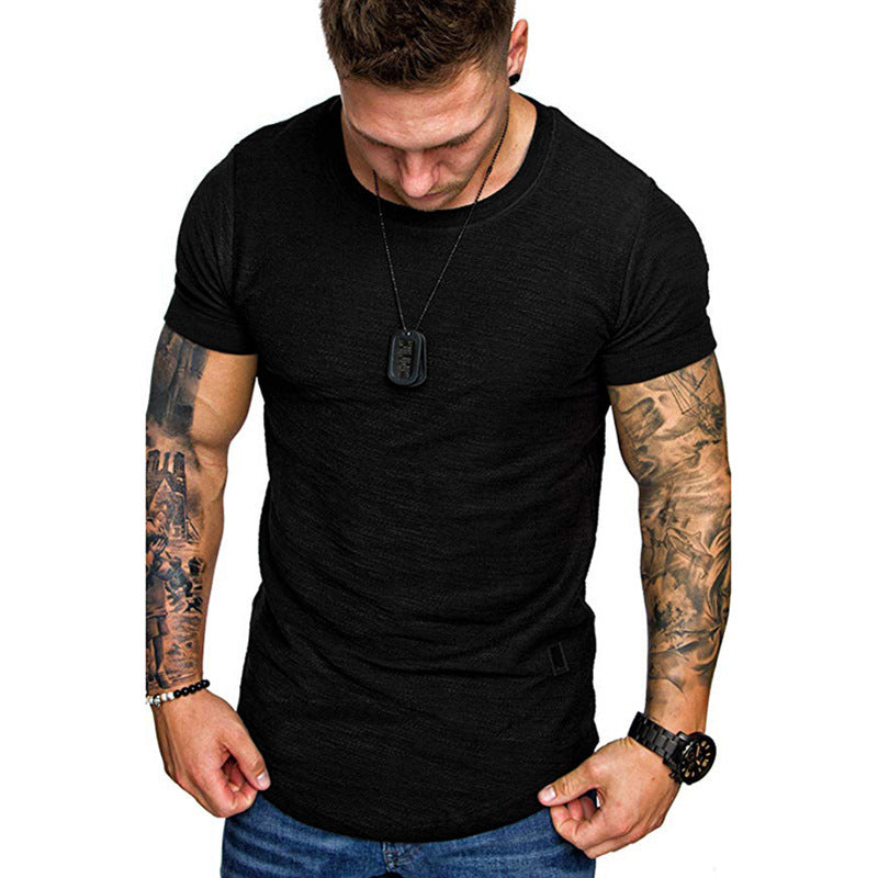 Bamboo Cotton Round Neck T-shirt