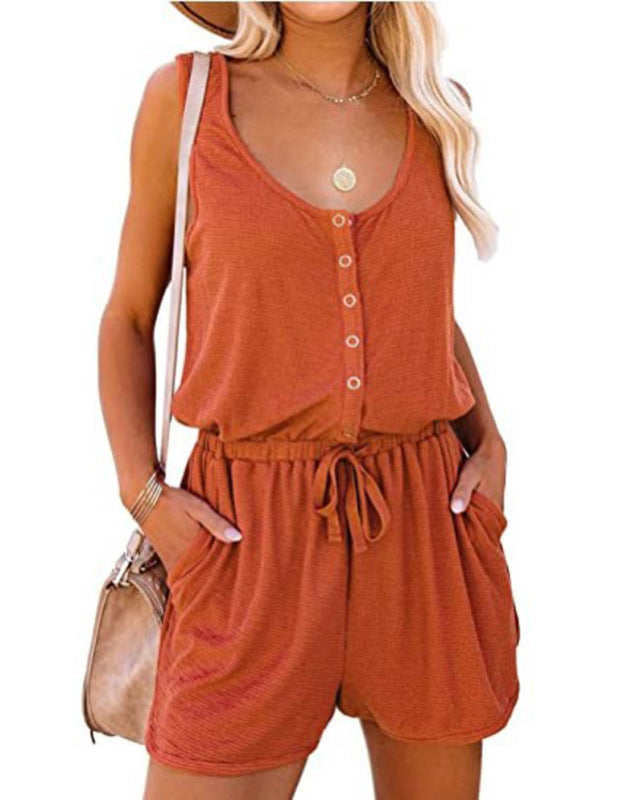 Sleeveless Romper